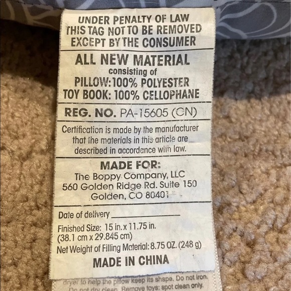 Baby boppy pillow (mini version) - Picture 2 of 4